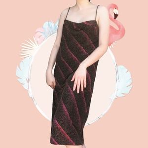 Vintage sparkly slip dress